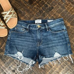 EUC Frame Le Cutoff Denim Shorts Size 28